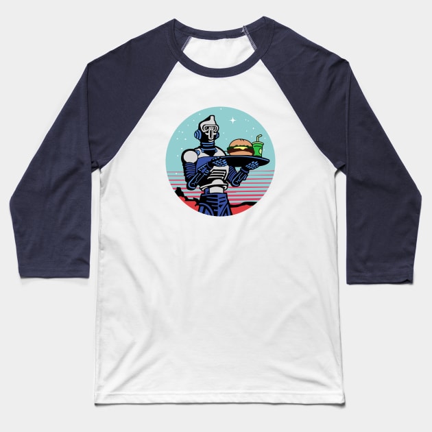 Space Meal Force Baseball T-Shirt by geeklyshirts